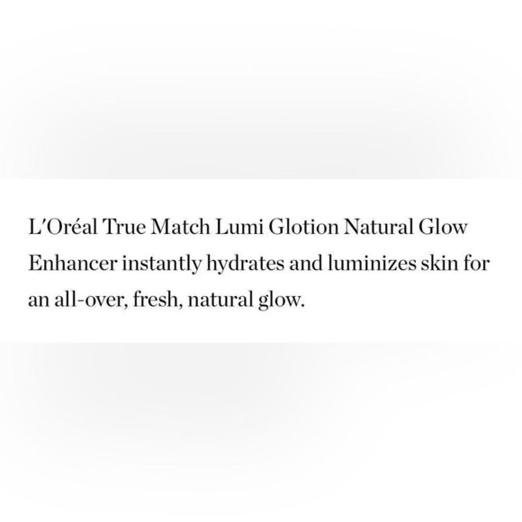 $6❤️‍🔥 ONLY 1! Loreal True Match Lumi Glotion Natural Glow Enhancer MEDIUM 903 - Picture 5 of 7